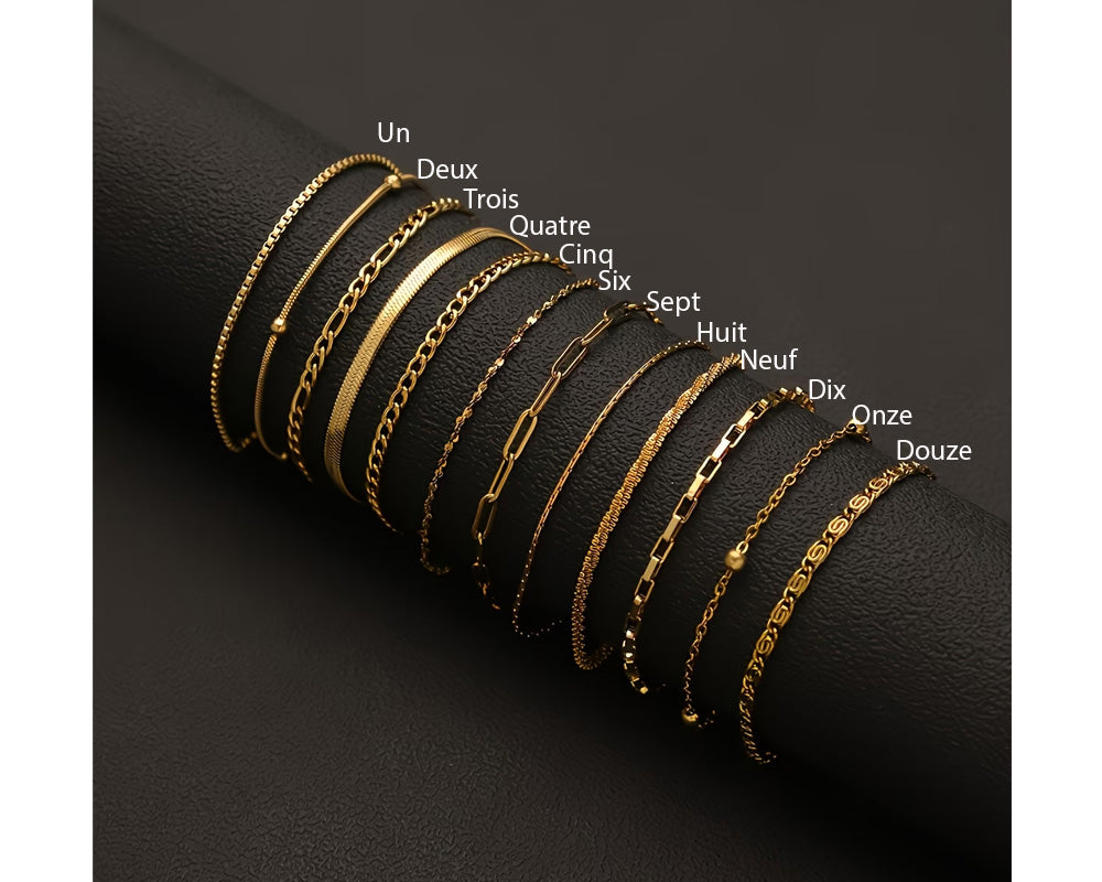 Armband rostfritt stål 16,99 cm