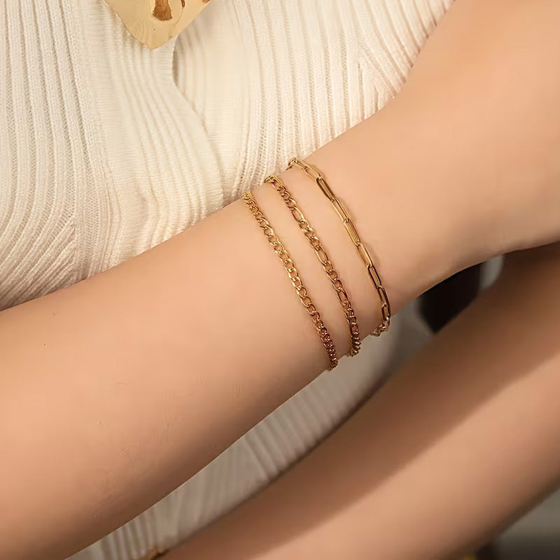 Armband rostfritt stål 16,99 cm