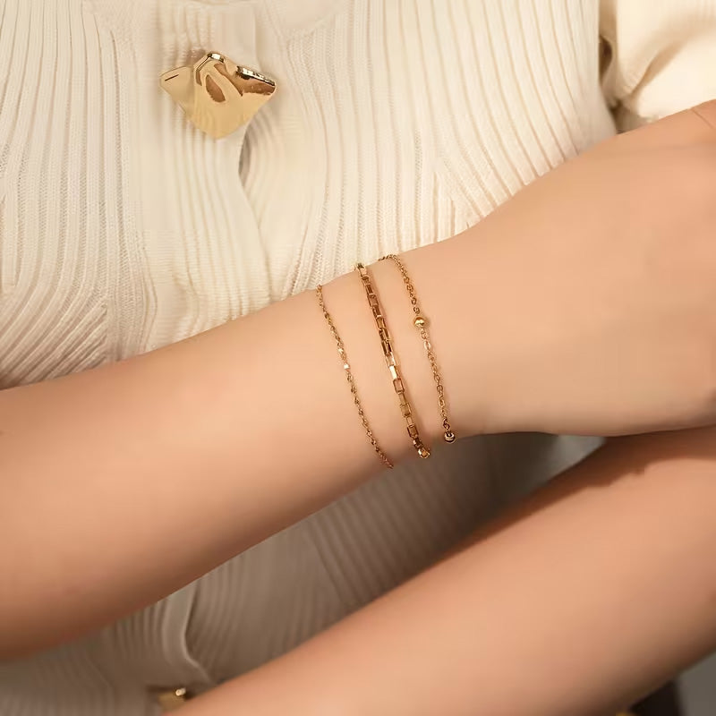 Armband rostfritt stål 16,99 cm