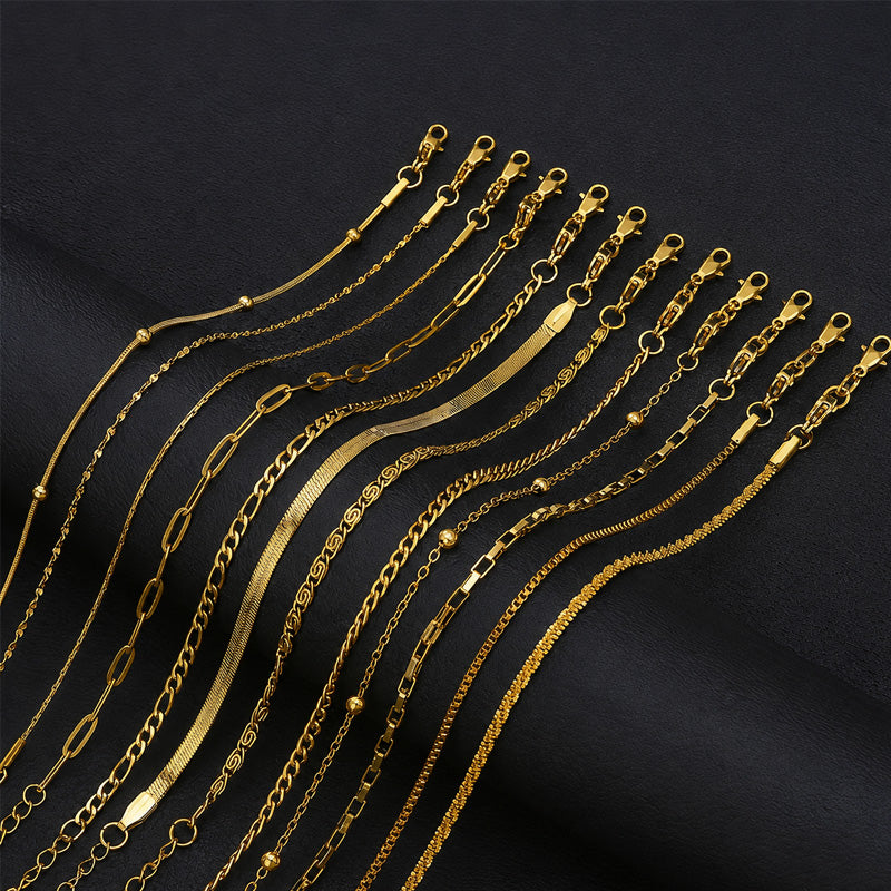 Armband rostfritt stål 16,99 cm