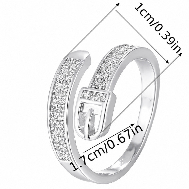 Bältesring i öppen design