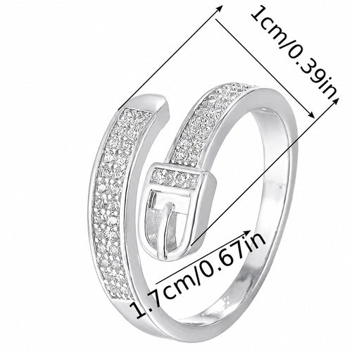 Bältesring i öppen design