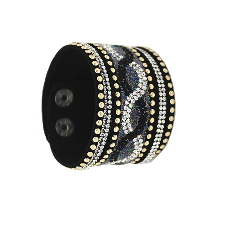 Blingbling armband korta tjocka