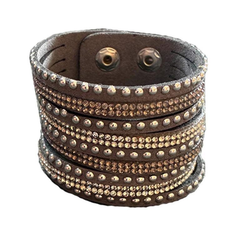 Blingbling armband korta tjocka