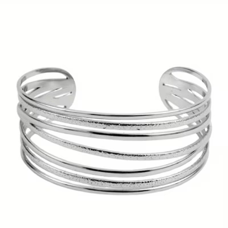 Öppna Armband i Rostfritt Stål