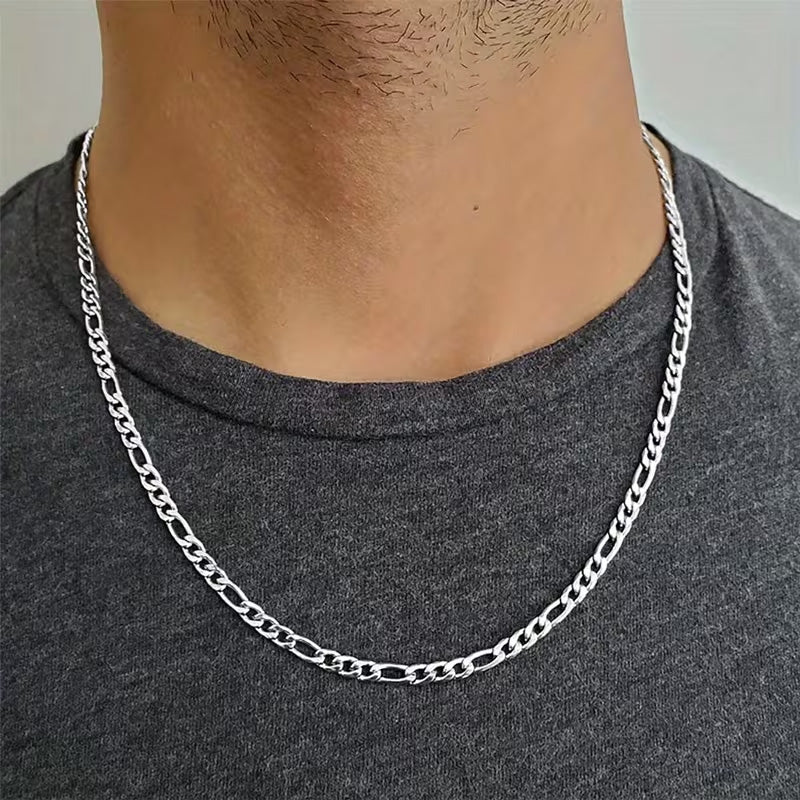 Figaro halsband i rostfritt stål