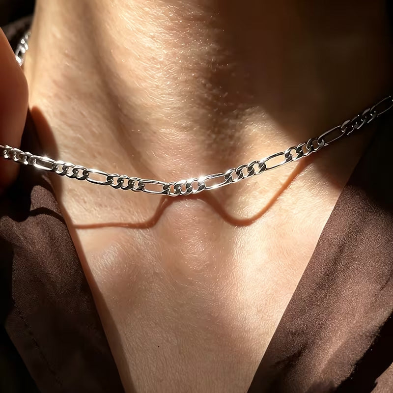 Figaro halsband i rostfritt stål