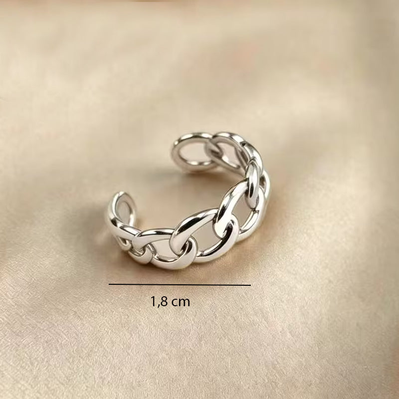 Kedjeformad öppen ring