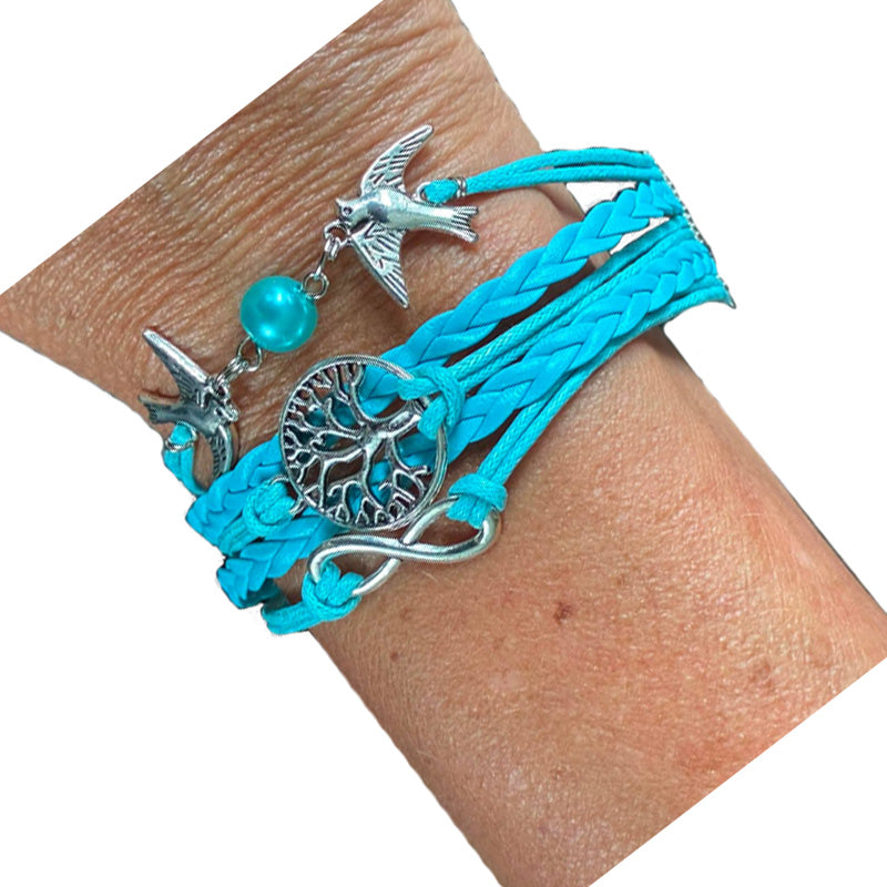 Peace and love Armband