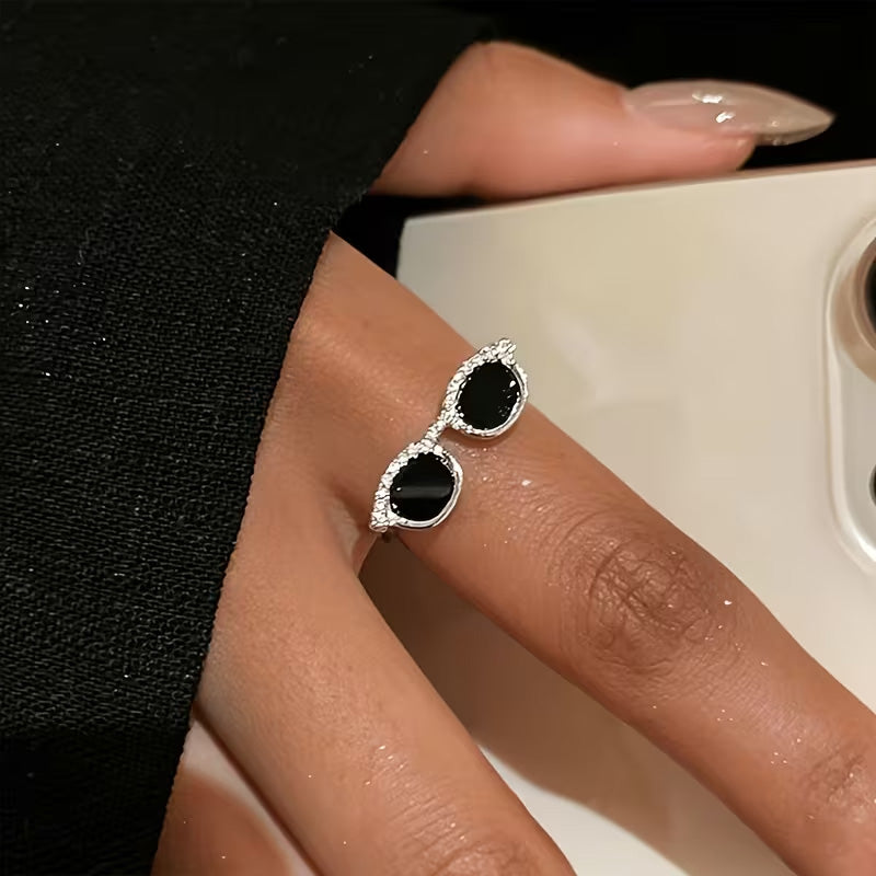 Mini sol glasögon Ring