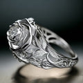 Ring med kopparblad