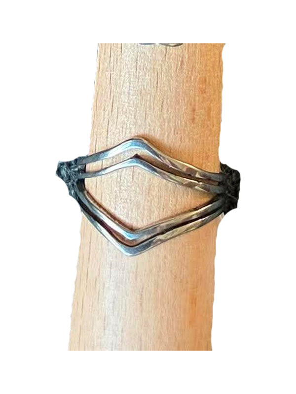 Rostfritt Stål Vintageinspirerade Ring