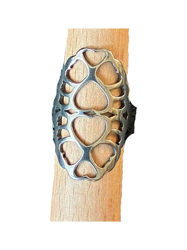 Rostfritt Stål Vintageinspirerade Ring
