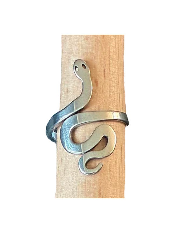 Rostfritt Stål Vintageinspirerade Ring