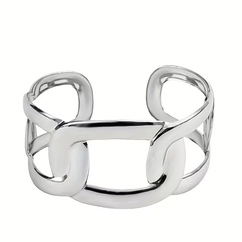 Öppna Armband i Rostfritt Stål