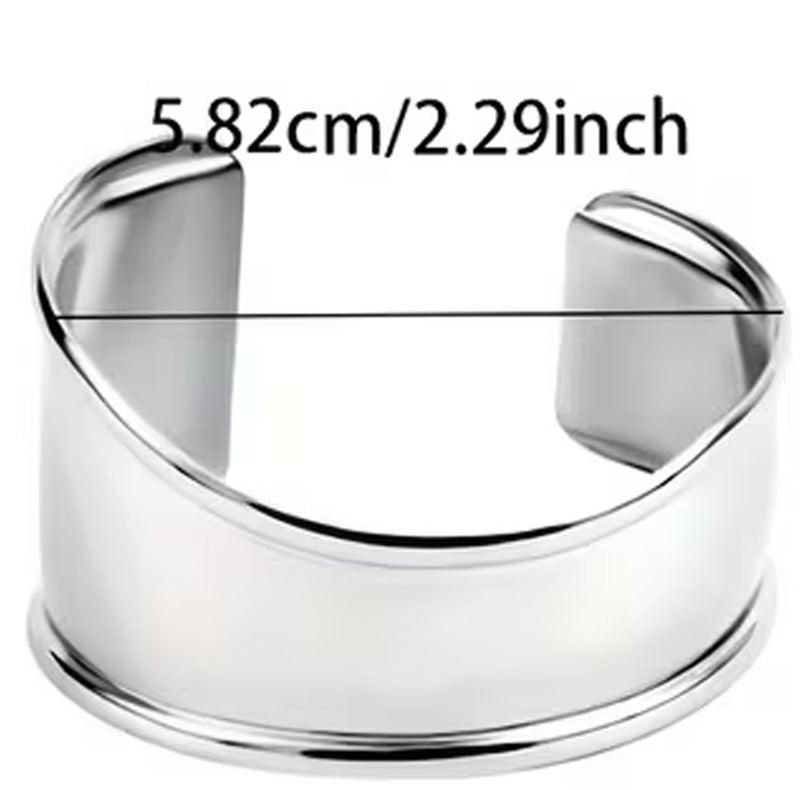 Öppna Armband i Rostfritt Stål