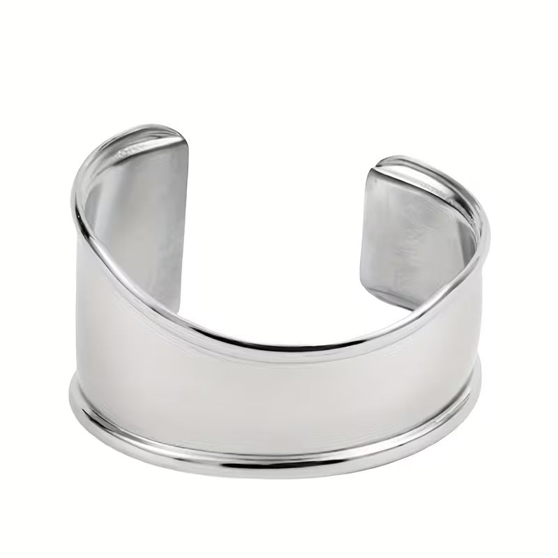 Öppna Armband i Rostfritt Stål